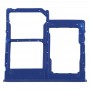 SIM vassoio di carta + vassoio di carta di SIM + Micro vassoio di carta di deviazione standard per la galassia A40 (blu)
