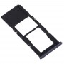 Bandeja de tarjeta SIM + Micro bandeja de tarjeta SD para el Galaxy A70 (Negro)