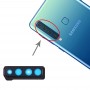 10 db kamera Lens Cover Galaxy A9 (2018) A920F / DS (fekete)