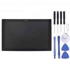 תצוגת LCD + לוח מגע עבור Sony Xperia Z4 Tablet / SGP771 (שחורה)