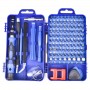 110 в 1 Магнитна Plum отвертка мобилен телефон Демонтаж Repair Tool (син)