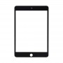 Front Screen Yttre glaslins för iPad Mini 5 A2124 A2126 A2133 (Svart)