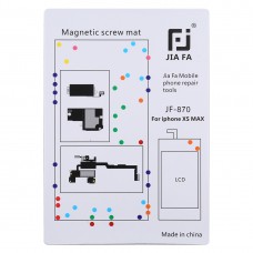 JIAFA JF-870 Mágneses Pad Csavar Board for iPhone XS Max