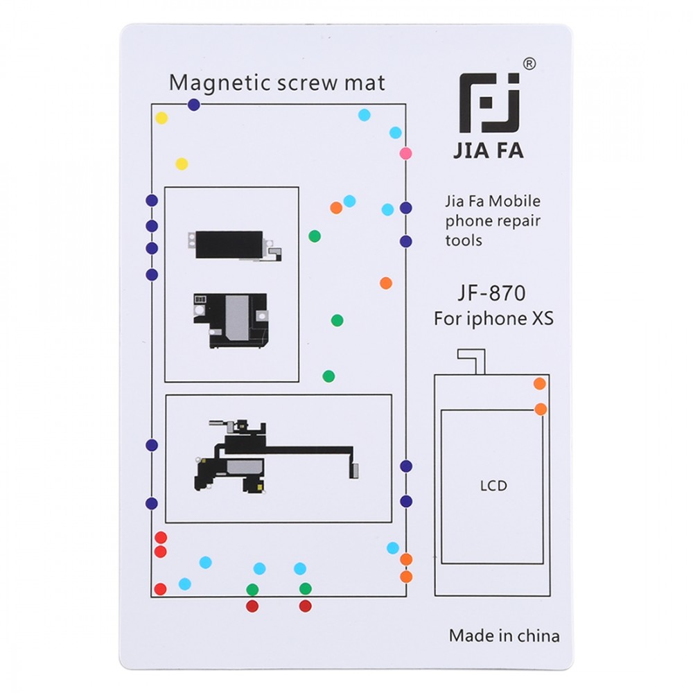 iPhone XS用JIAFA JF-870磁気パッドネジ会