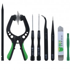 8 1 BEST BST-609 Mobiiltelefon Repair Tool Kit avamine Tööriistad