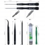 8 in 1 BEST BST-609 Cell Phone Repair Tool Kit nyitva Tools