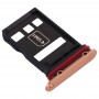Original SIM Card Tray + NM Card Tray for Huawei მათე 30 Pro (Gold)