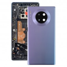 Original Battery Back Cover with Camera Lens for Huawei Mate 30 Pro(Silver)