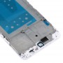 Преден Housing LCD Frame Bezel Plate за Huawei Honor 7X (Бяла)