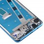 Mittleres Feld-Lünette Platte mit Seitentasten für Huawei Nova 4e (blau)
