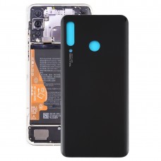 Batterie-rückseitige Abdeckung für Huawei Nova 4e (Schwarz)