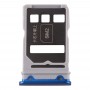 Vassoio SIM vassoio di carta + SIM per Huawei Honor V30 Pro / Honor V30 (blu)
