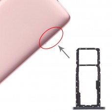 SIM karta Tray + SIM karta zásobník + Micro SD Card Tray pro Asus Zenfone živé L1 ZA550KL X00RD (Black)