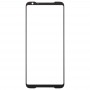 Ekran zewnętrzny przedni szklany obiektyw do Asus ROG Phone II ZS660KL (czarny)