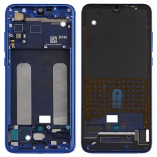 LCD marco frontal de la carcasa del bisel Placa para Xiaomi Mi CC9 / 9 Lite (azul)
