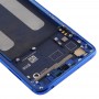 Преден Housing LCD Frame Bezel Plate за Xiaomi Mi CC9 / 9 Lite (син)