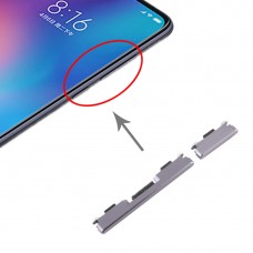 Side Keys for Xiaomi Mi 9 (Black)
