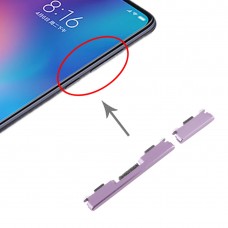 Side Keys for Xiaomi Mi 9 (Purple)