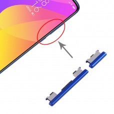 Side Keys for Xiaomi Mi CC9 (Blue)