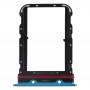 SIM ბარათის Tray + SIM ბარათის Tray for Xiaomi Mi CC9 Pro (Blue)