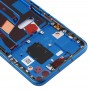 Medio original del marco del bisel de la placa para Huawei Honor V30 (azul)