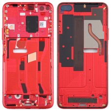 Original Middle Frame Bezel Plate for Huawei Honor V30 (Red) 