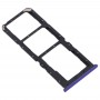 Carte SIM Bac + carte SIM Bac + Micro SD pour carte Tray OPPO Realme X2 (Violet)