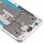 Средний кадр ободок Тарелка для Asus ZenFone 3 ZE520KL / Z017D / Z017DA / Z017DB (белый)