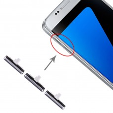 10 Set teclas laterales para Galaxy S7 (azul)