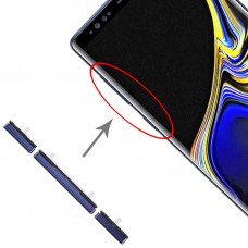 10 Set Oldalsó gombok a Galaxy Note 9 (kék)