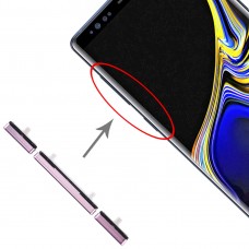 10 Set Oldalsó gombok a Galaxy Note 9 (Purple)