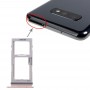 SIM-kaardi salv + SIM-kaardi salv / Micro SD kaardi alus Galaxy S10 + / S10 / S10e (Rose Gold)