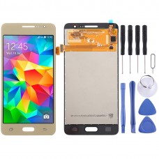 LCD Screen and Digitizer Full Assembly for Galaxy Grand Prime SM-G530F SM-G531F(Gold)