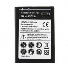 For LG G4c / G4 mini / H525N 3200mAh Rechargeable Li-ion Battery(Black) 