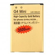 För LG G4C / G4 mini / H525N 3500mAh High Capacity Gold uppladdningsbart Li-Polymer batteri 