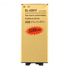 עבור LG G5 BL-42D1F 3200mAh בקיבולת גבוהה זהב סוללת ליתיום-פולימר סוללה 