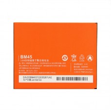 BM45 3020mAh Li-Pol baterie pro Xiaomi redmi poznámce 2