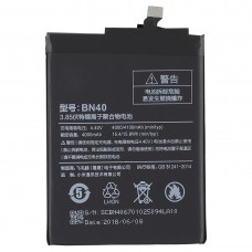 4000mAh Li-Polymer Battery BN40 for Xiaomi Redmi 4 Prime