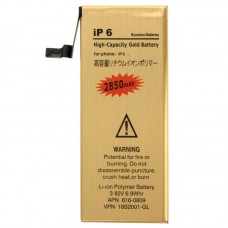 2850mAh Gold Business Li-Polymère Batterie pour iPhone 6
