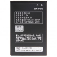 BL203 презареждаща се литиево-йонна батерия за Lenovo A278t / A66 / A365e / A278 