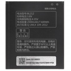 BL212 batería recargable de polímero de litio para Lenovo S898t / A708t / A628t 