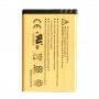 2450mAh BP-3L alta capacidad de batería del oro de negocios para Nokia 603/710 (de oro)