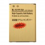 3800mAh vysoká kapacita zlata dobíjecí li-polymer baterie pro LG G4 / H818 / BL-51YF