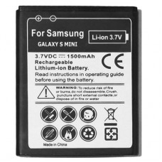 Mobile Phone Battery for Galaxy S Mini / S5570 / S5750 / S7230(Black) 