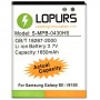 LOPURS High Capacity Business-Akku für Galaxy SII / i9100 (tatsächliche Kapazität: 1650mAh)