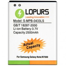 LOPURS High Capacity Business Battery for Galaxy Note / N7000 (Actual Capacity: 2500mAh) 