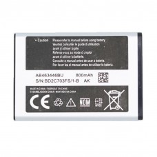 800mAh AB463446BU Replacement Battery for Samsung C512 / X208 / 1258 / 1250 