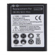 1900mAh Replacement Battery for Galaxy SIII mini / i8190 