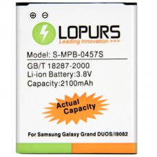 LOPURS High Capacity Business Battery for Galaxy Grand Duos / i9082 (Actual Capacity: 2100mAh) 