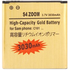 3030mAh High Capacity Golden Edition Business-Akku für Galaxy S IV Zoom / C1010 